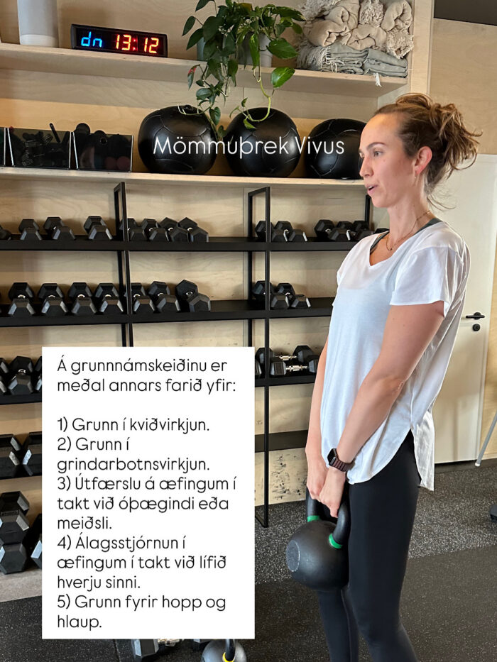 Mömmuþrek - Grunnnámskeið - Október - FULLT